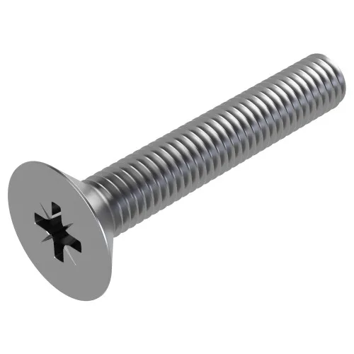 M1.6 x 20mm Pozi (PZ0) Countersunk Screw (DIN 965Z) | A2 Stainless Steel
