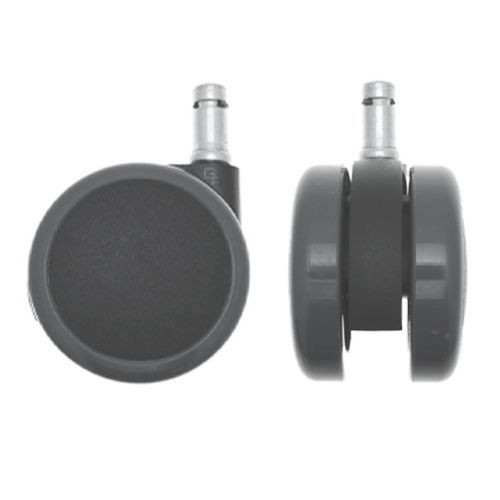 75mm Conductive Stem Castor Wheel - 10mm x 22mm Stem (For Hard Floors) | 75kg