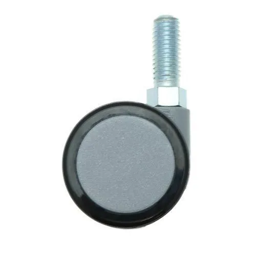 38mm Threaded Castor Wheel - M8 x 20mm Thread (For Hard Floor)