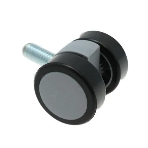38mm Threaded Castor Wheel - M8 x 20mm Thread (For Hard Floor)