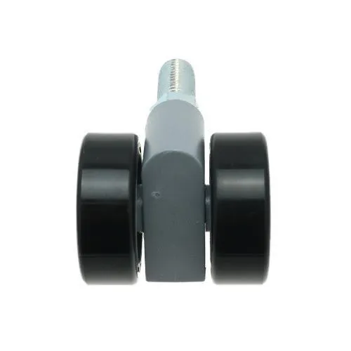 38mm Threaded Castor Wheel - M8 x 20mm Thread (For Hard Floor)