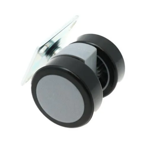 38mm Plate Castor Wheel - 42mm x 42mm Plate (For Hard Floor)