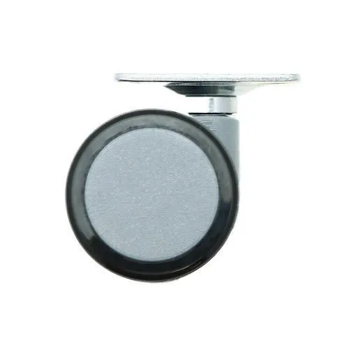 38mm Plate Castor Wheel - 55mm x 55mm Plate (For Hard Floor)