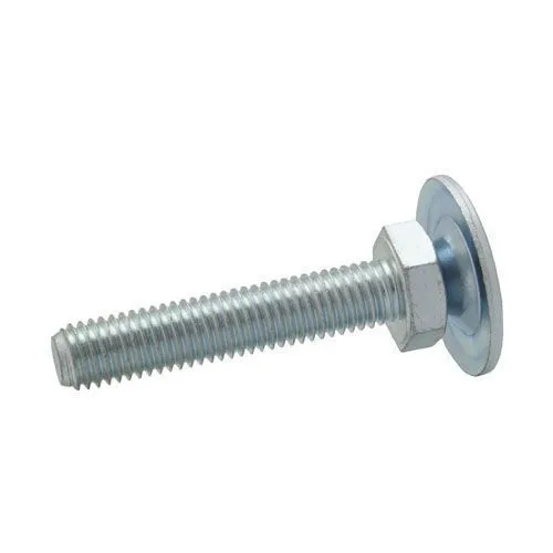 M8 x 100mm Metal Adjustable Foot - 40mm Base | 650kg Load