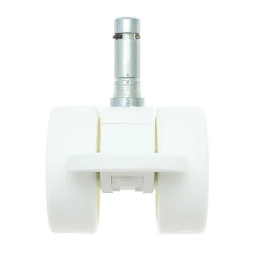 38mm Braked Stem Castor Wheel - 10mm x 30mm Stem (For Soft Floor) | 30kg