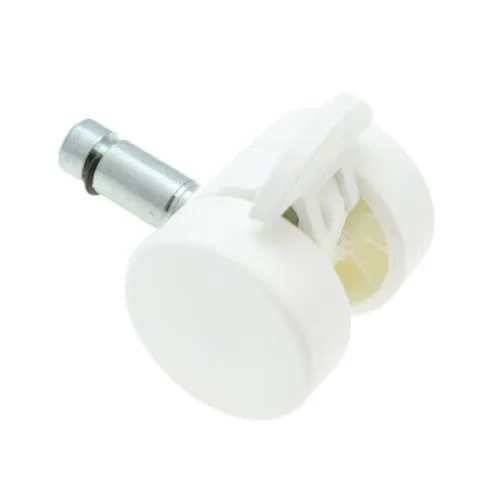 38mm Braked Stem Castor Wheel - 11mm x 22mm Stem (For Soft Floor) | 30kg