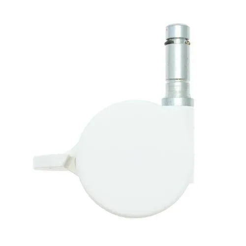 38mm Braked Stem Castor Wheel - 11mm x 30mm Stem (For Soft Floor) | 30kg
