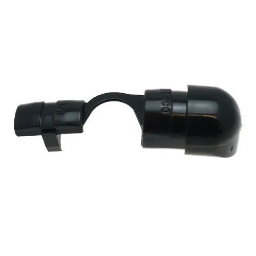 Black Right Angle Strain Relief Bushings