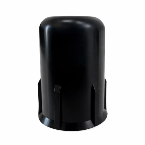 M52 (87mm Internal Height) Self Threading Stud Cap | Black LDPE