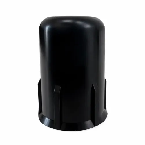 M64 (91mm Internal Height) Self Threading Stud Cap | Black LDPE