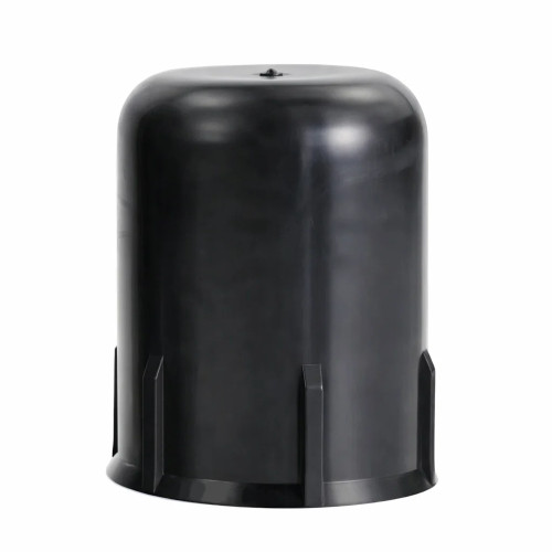 M80 (60mm Internal Height) Self Threading Stud Cap | Black LDPE