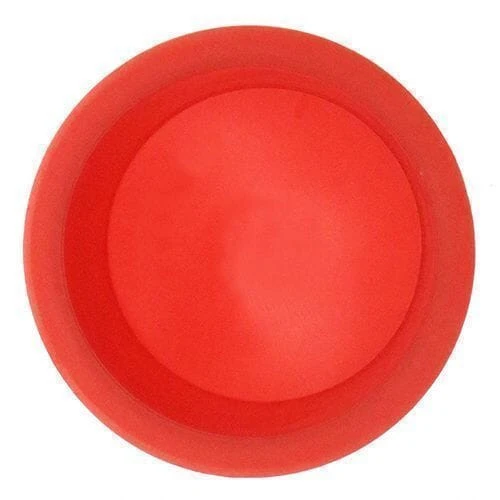 18.5mm-21.2mm Tapered Cap Or Plug (Reversible) 14.3mm Red LDPE