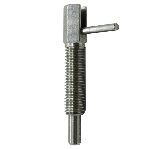 M6 x 20mm Bolt Action Threaded Index Plunger Without Rest Position - A1 Stainless steel 