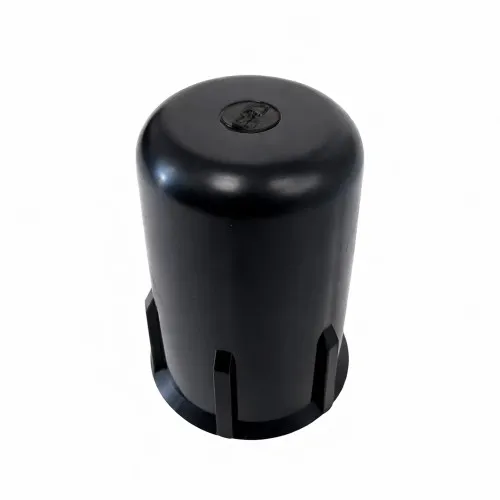 M64 (91mm Internal Height) Self Threading Stud Cap | Black LDPE