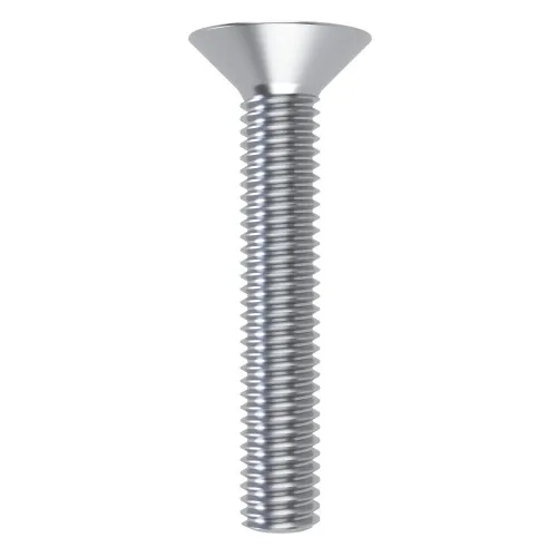 M2.5 x 10mm Pozi (PZ1) Countersunk Screw (DIN 965Z) | BZP