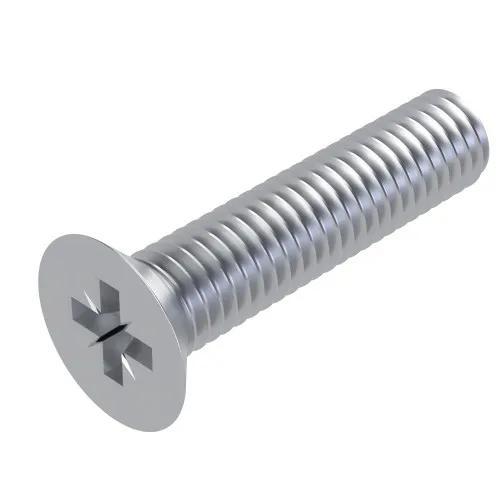 M5 x 30mm Pozi (PZ2) Countersunk Screw (DIN 965Z) | BZP