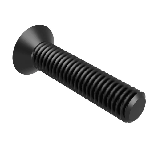 M6 x 12mm Pozi Countersunk Screw DIN 965Z - Black Zinc | Vital Parts