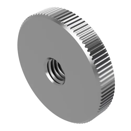 M2.5 Thin Knurled Thumb Nut (DIN 467) | A1 Stainless Steel