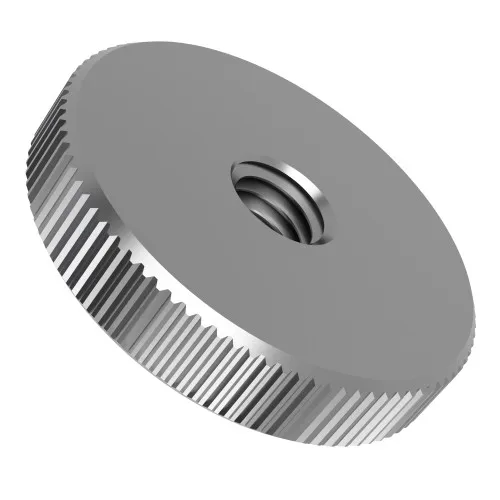 M10 Thin Knurled Thumb Nut (DIN 467) | A1 Stainless Steel