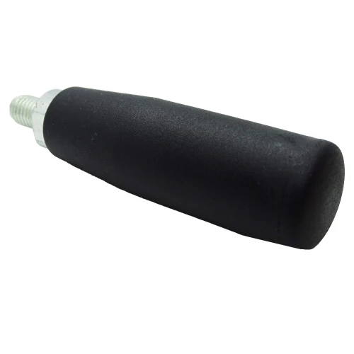 M10 x 15mm x 97mm Rotating Nylon & BZP Cylindrical Threaded Handle - Male | Vital Parts