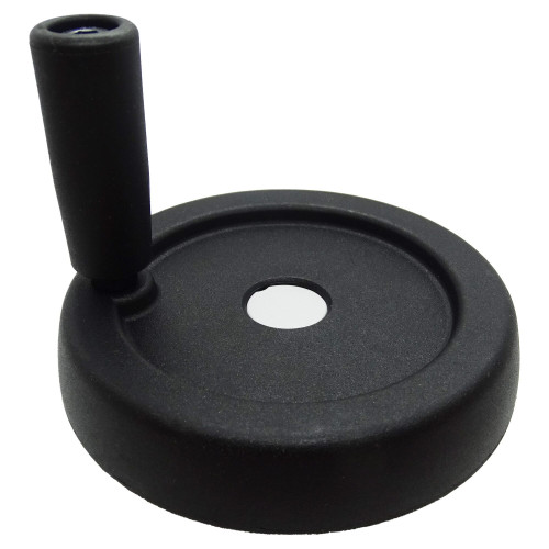 125mm x 44mm Solid Control Handwheel - Fixed Handle | Vital Parts