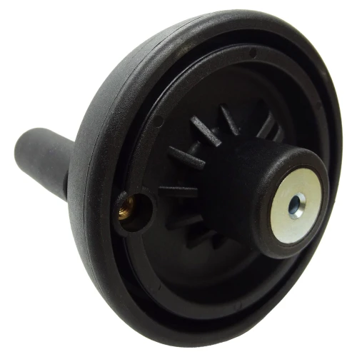 125mm x 44mm Solid Control Handwheel - Fixed Handle | Vital Parts