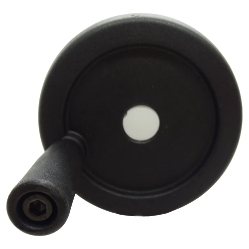 125mm x 44mm Solid Control Handwheel - Fixed Handle | Vital Parts