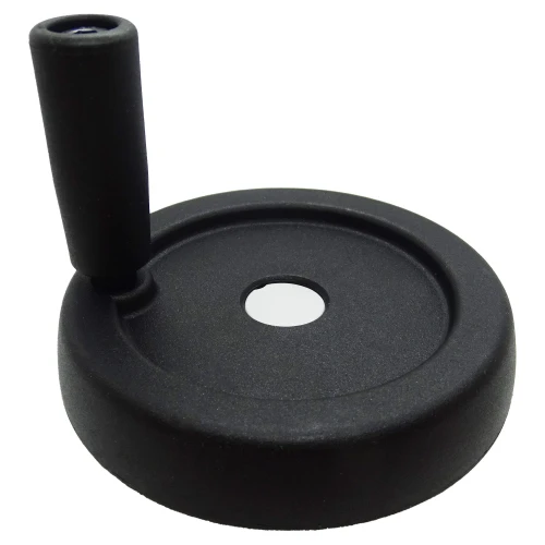 200mm x 59mm Solid Control Handwheel - Fixed Handle | Vital Parts