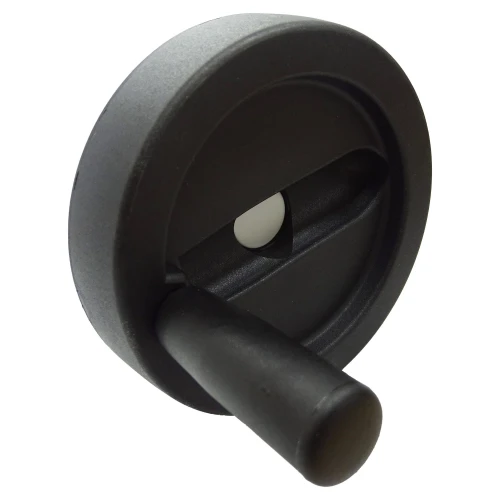 80mm x 35mm Solid Control Handwheel - Flush Folding Handle 