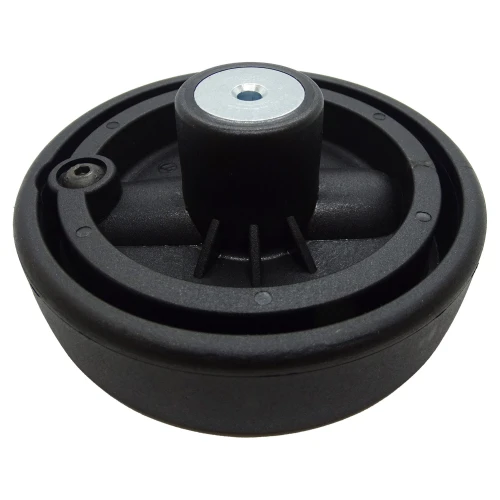 100mm x 44mm Solid Control Handwheel - Flush Folding Handle  | Vital Parts