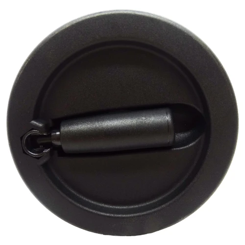 125mm x 50mm Solid Control Handwheel - Flush Folding Handle  | Vital Parts
