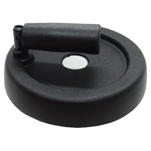 150mm x 53mm Solid Control Handwheel - Folding Handle