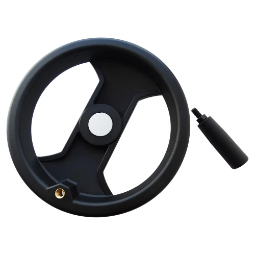 130mm x 49mm Spoked Control Handwheel - Fixed Handle 