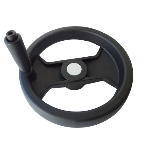 130mm x 49mm Spoked Control Handwheel - Fixed Handle  | Vital Parts