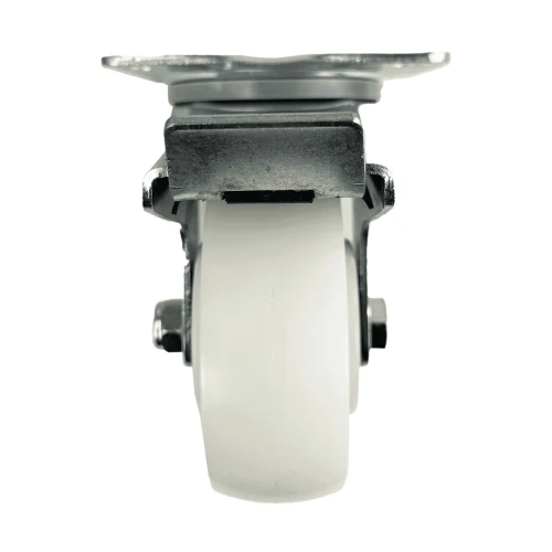 125mm Braked Top Plate Nylon Industrial Castor | Vital Parts