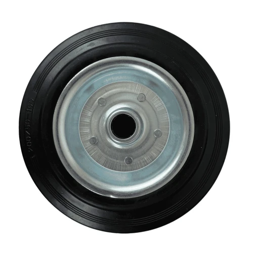 200mm x 59mm Heavy Duty Rubber Wheel | Castor Wheels | Vital Parts