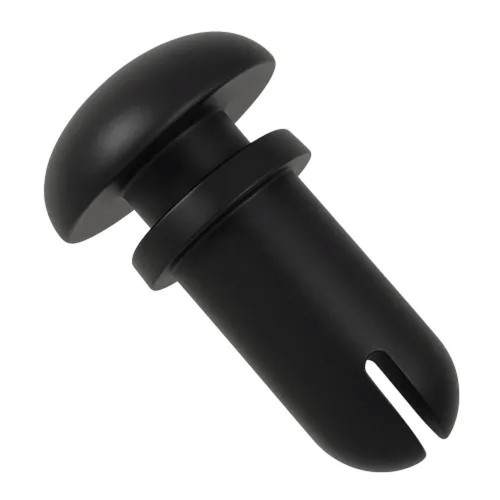 4.0mm x 6.0mm Black Plastic Snap Rivets | Nylon Fasteners