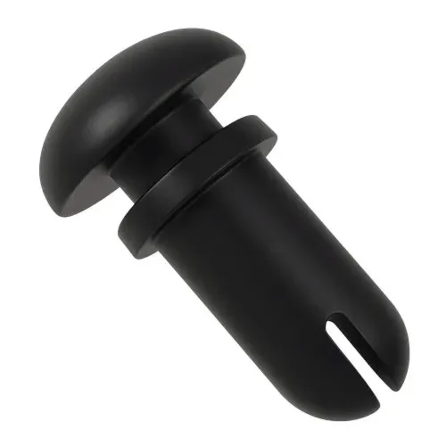 4.0mm x 6.0mm Plastic Snap Rivet - Black