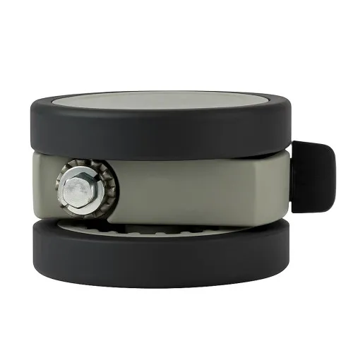 75mm Braked Threaded Castor Wheel - M10 x 15mm Thread (For Hard Floor) | 75kg