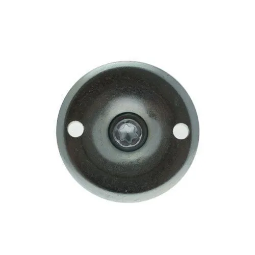 M10 x 70mm Metal Adjustable Foot - 40mm Bolt Down Base | 650kg Load
