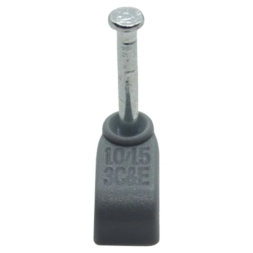 1.0mm Flat Cable Clips - Three Core (Pack of 100) | Twin & Earth Cable Clips | Vital Parts