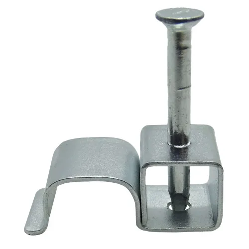2.5mm Metal Wire Clips - Steel BZP | 100pk