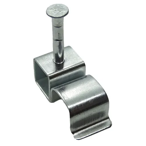 4mm Metal Wire Clips - Steel BZP | 100pk