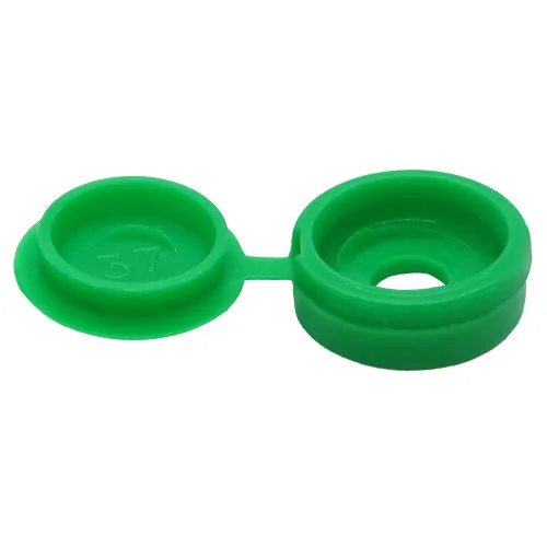 Green Number Plate Screw Cap | Polypropylene (PP)