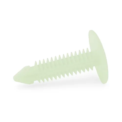 5.5mm x 19.7mm Fir Tree Clip (1.5mm-14.2mm Panel Thickness) Light Green | Nylon