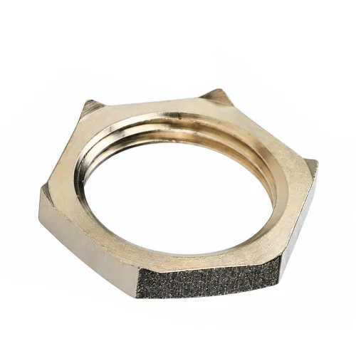 PG 36 Brass Cable Gland Locknut | Plain