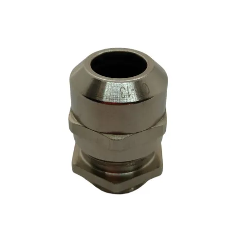 PG 7 Threaded Brass Cable Gland (IP69) 3 - 7mm Cable | Nickel Plated