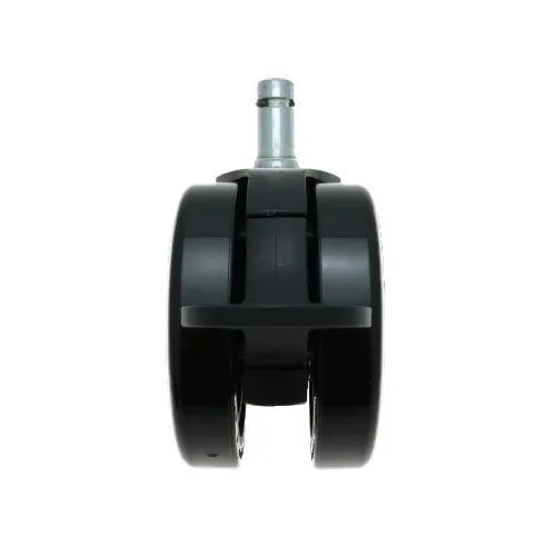 75mm Braked Stem Castor Wheel - 10mm x 22mm Stem (For Hard Floor) | 75kg