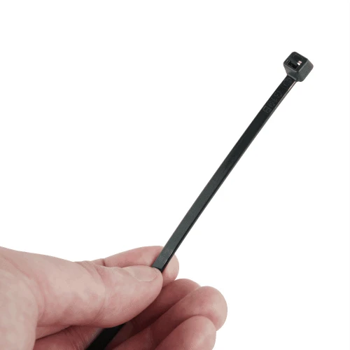 Black Plastic Cable Ties for Cable Management