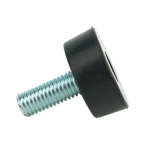 M12 x 25mm Tapered Rubber Adjustable Feet | Vital Parts